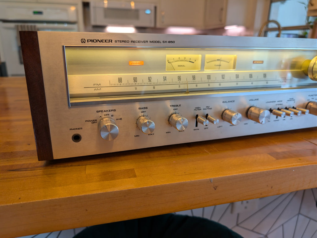 Pioneer SX-650 Fully Restored
