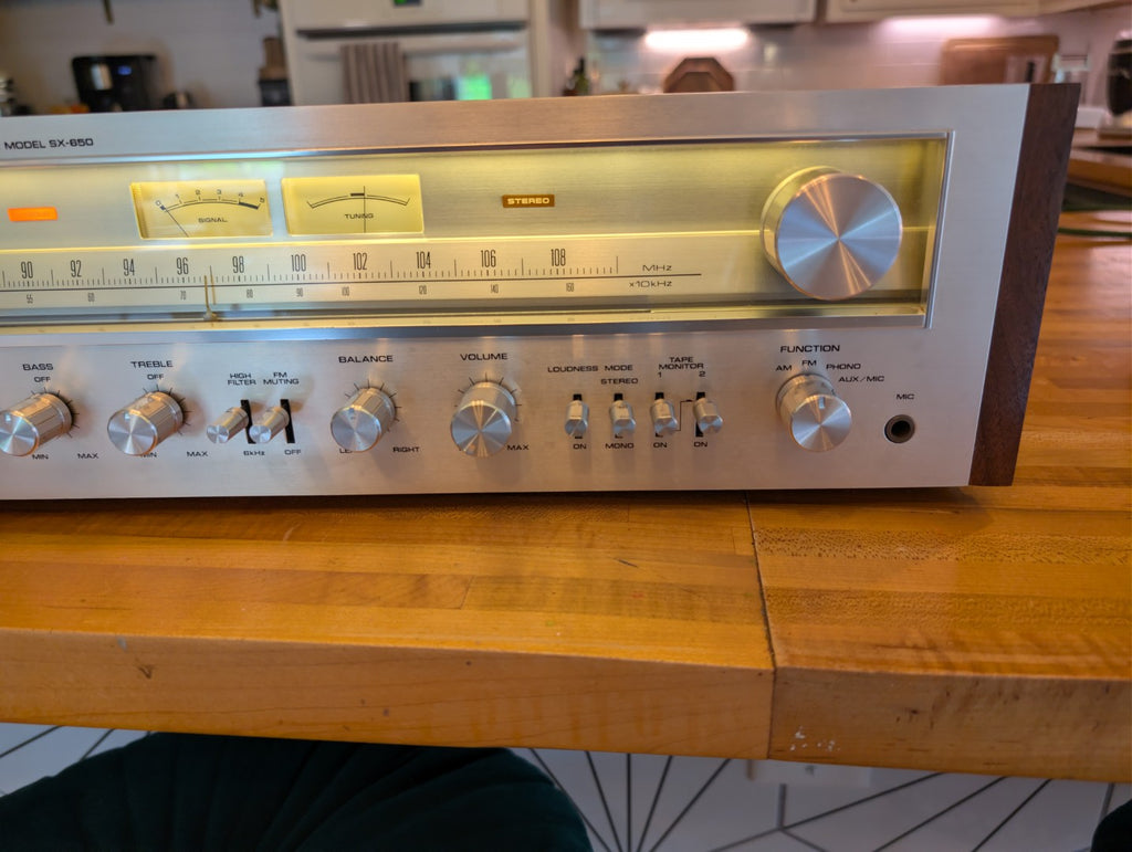 Pioneer SX-650 Fully Restored