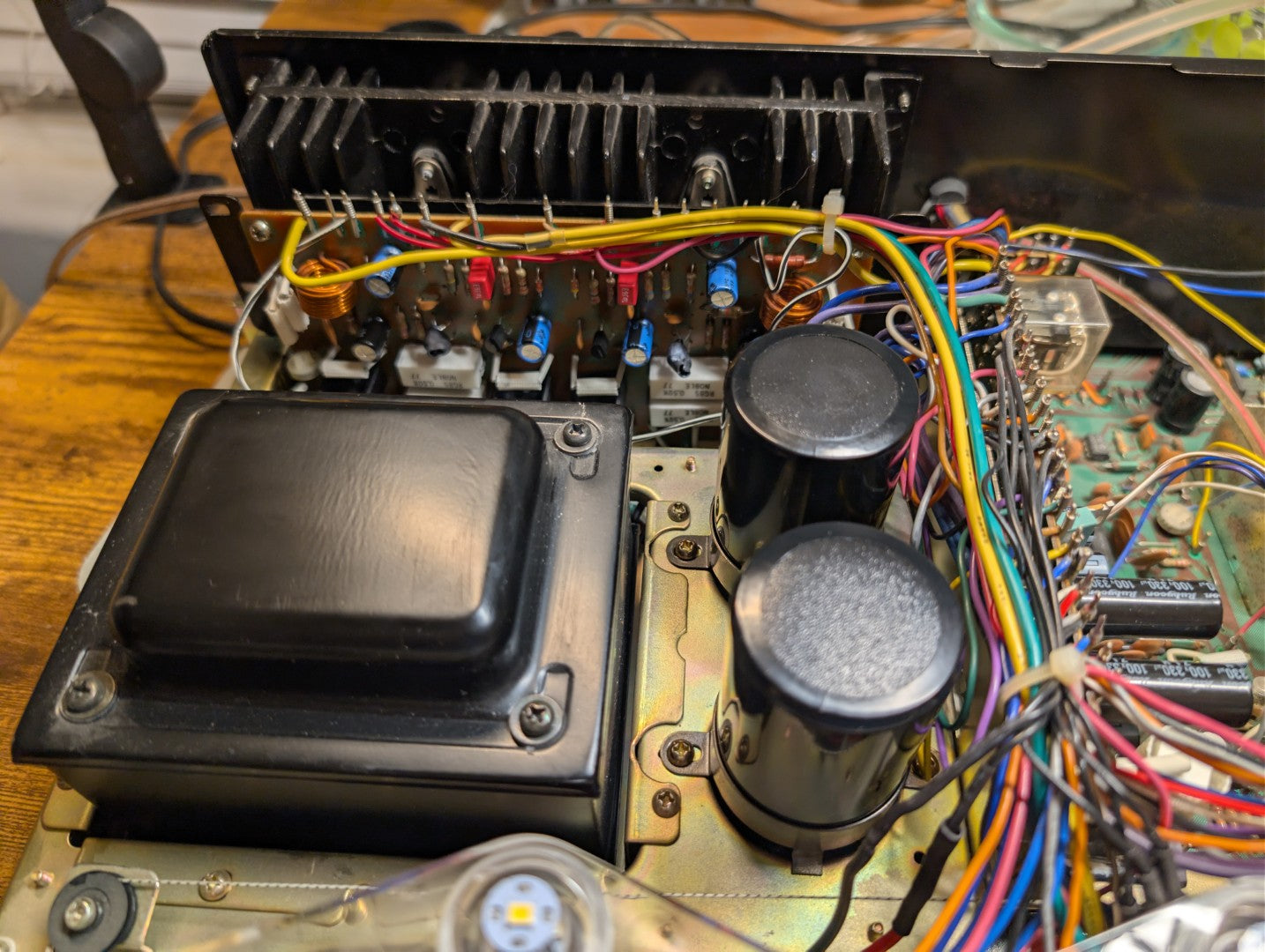 Pioneer SX-750 with Custom Case