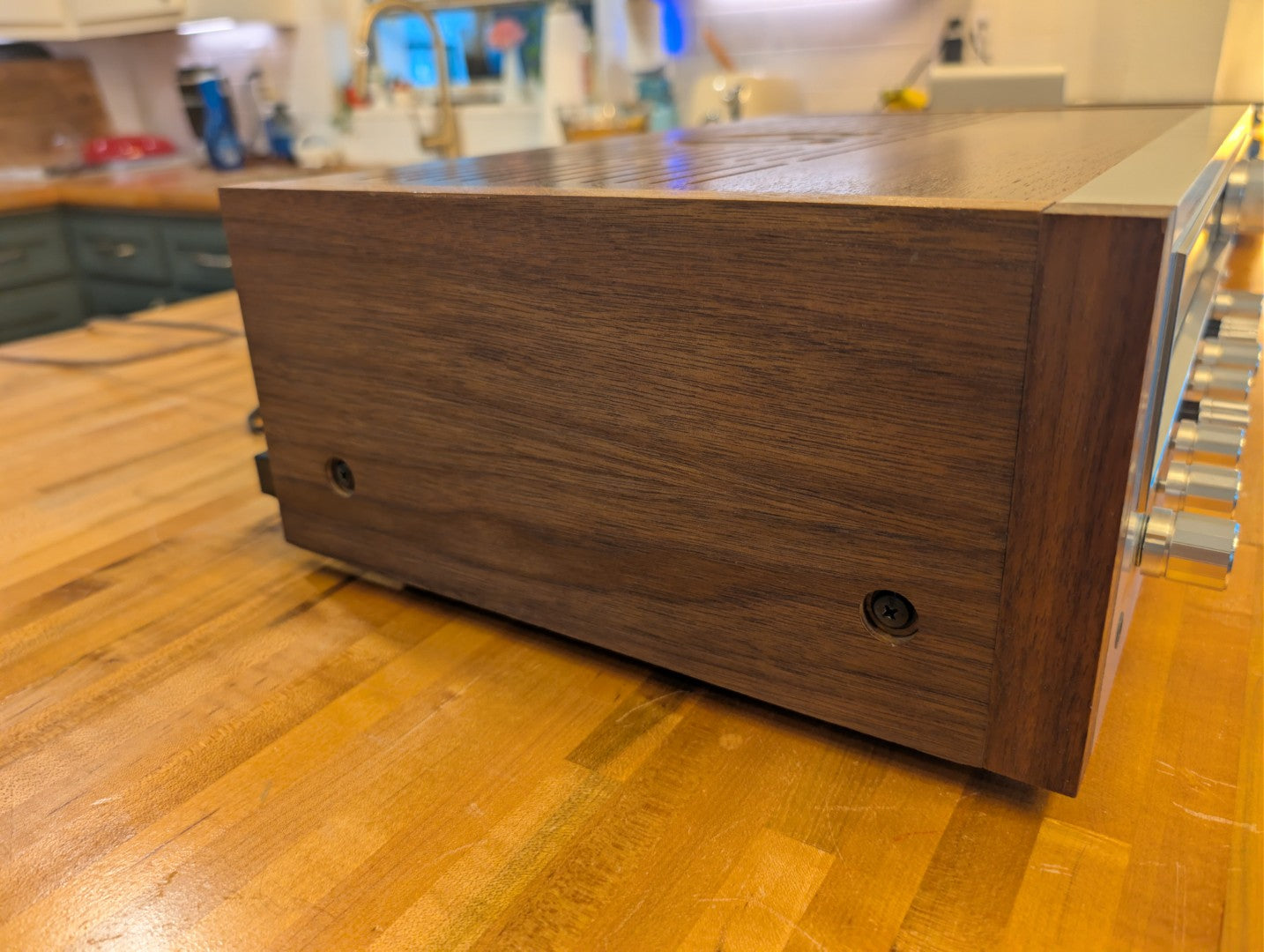 Pioneer SX-750 with Custom Case