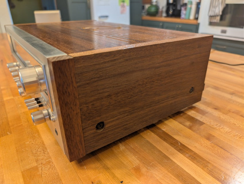 Pioneer SX-750 with Custom Case